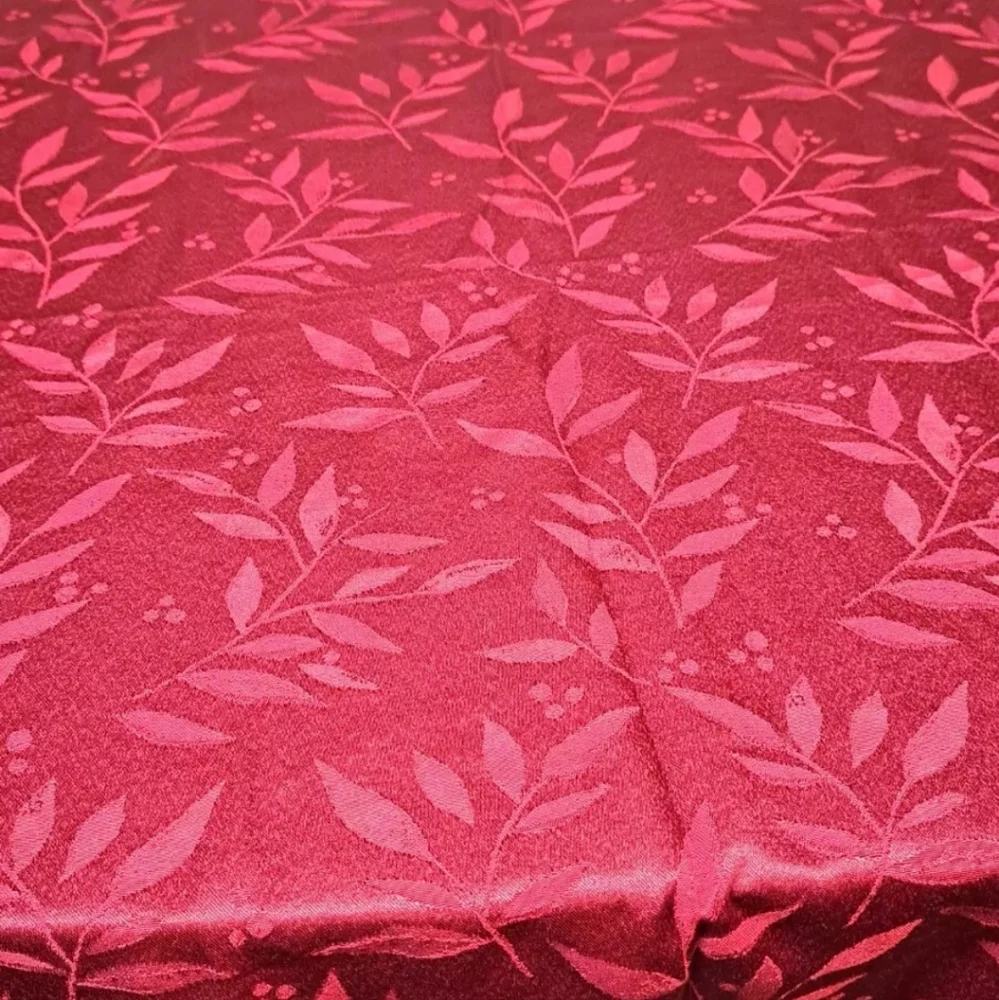 Red Christmas Tablecloth 82